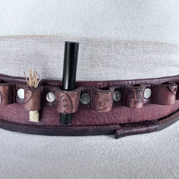 Thunder Voice Hat Co - One of a Kind Western Hat 7 1/2 - Picture 4 of 15